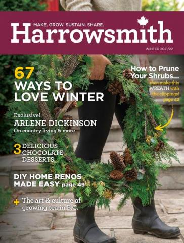 Harrrowsmith Winter 2021/2022 magazine cover